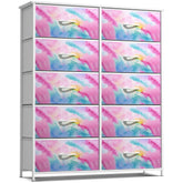 10 Drawer Tall Vertical Dresser